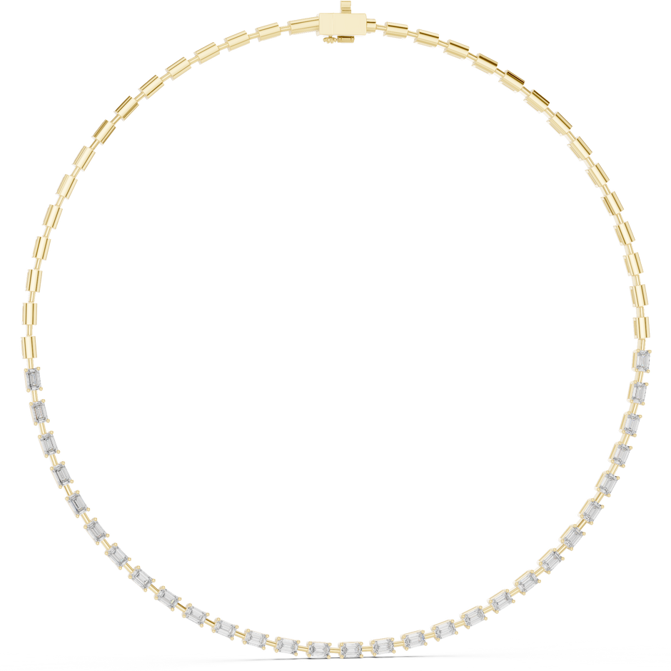 The Luminary Flora Lab Grown Diamond Riviera Necklace