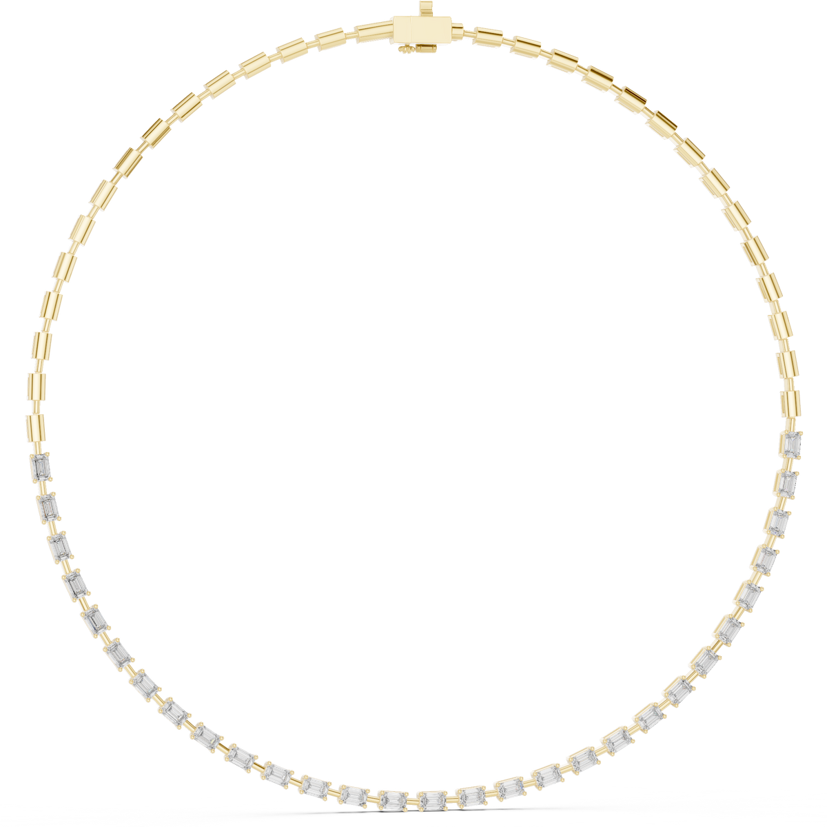 The Luminary Flora Lab Grown Diamond Riviera Necklace