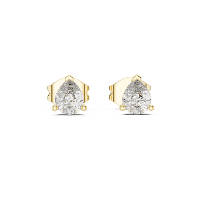 0.40 Ct Pear Solitaire V-Prong Lab Grown Diamond Earring