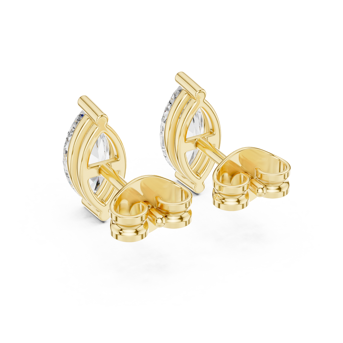 0.35 Ct Marquise Solitaire V-Prong Lab Grown Diamond Earring
