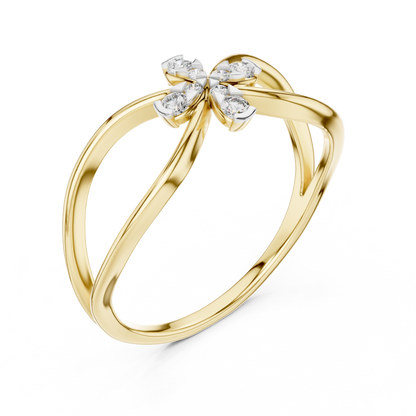 Infinity Cluster Multi Stone Lab Grown Diamond Ring