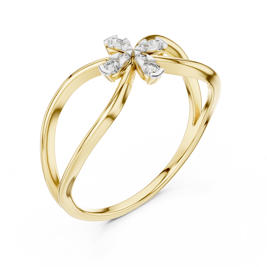 Infinity Cluster Multi Stone Lab Grown Diamond Ring