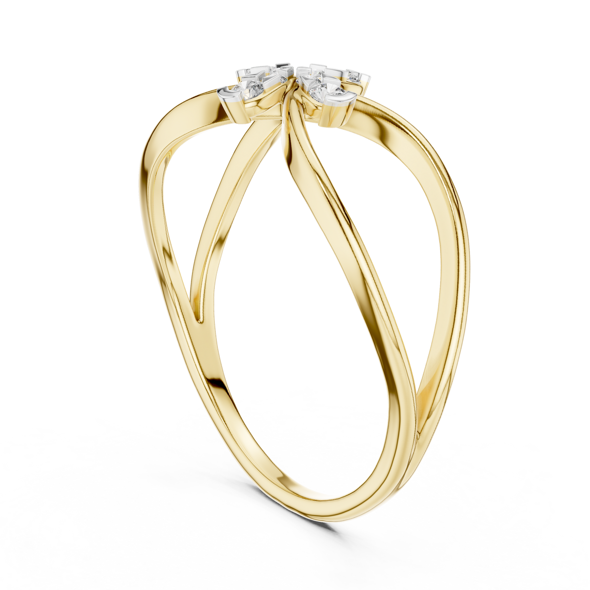 Infinity Cluster Multi Stone Lab Grown Diamond Ring
