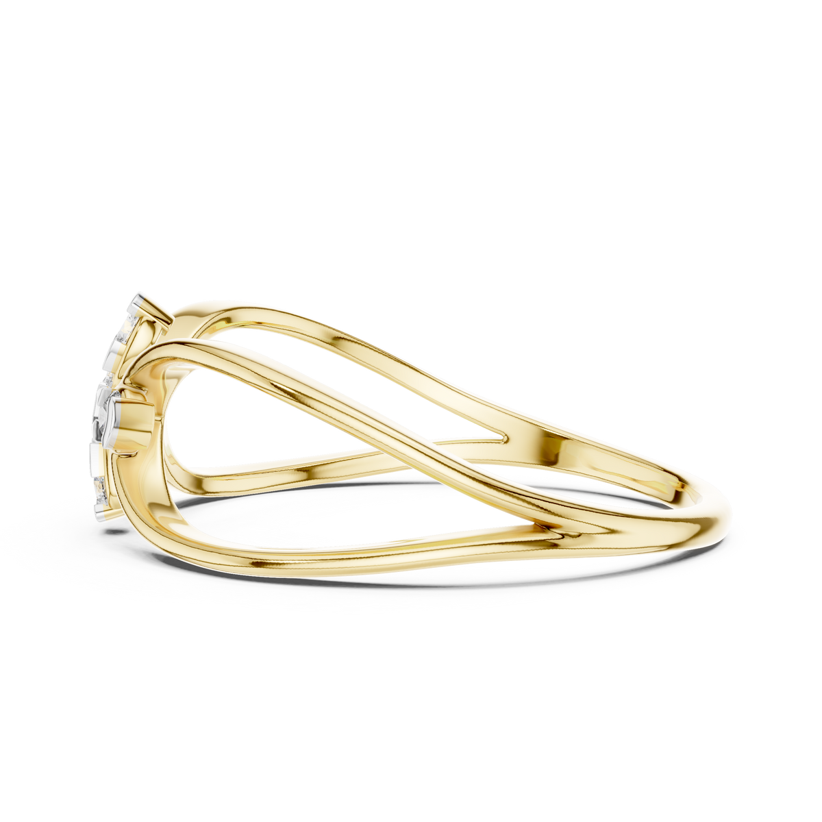 Infinity Cluster Multi Stone Lab Grown Diamond Ring
