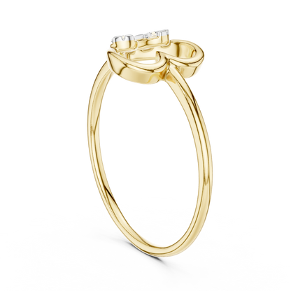 Heart Cluster Multi Stone Lab Grown Diamond Ring