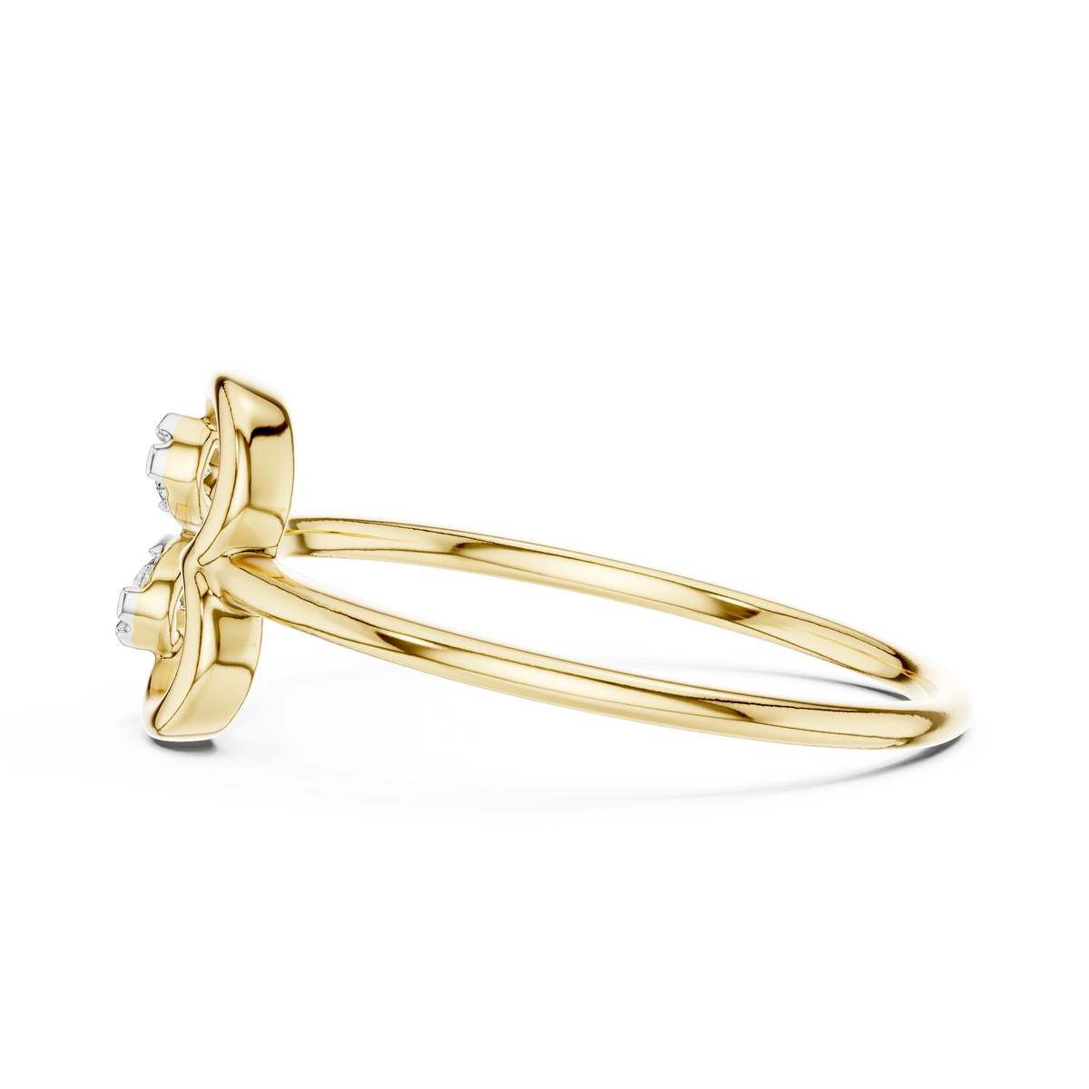 Heart Cluster Multi Stone Lab Grown Diamond Ring
