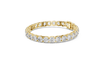 High-Brilliance Lab Grown Diamond Four-Prong Classic Tennis Bracelet.