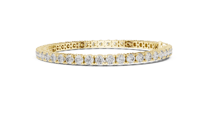 The Eternity Round Lab Grown Diamond Four-Prong Tennis Bracelet