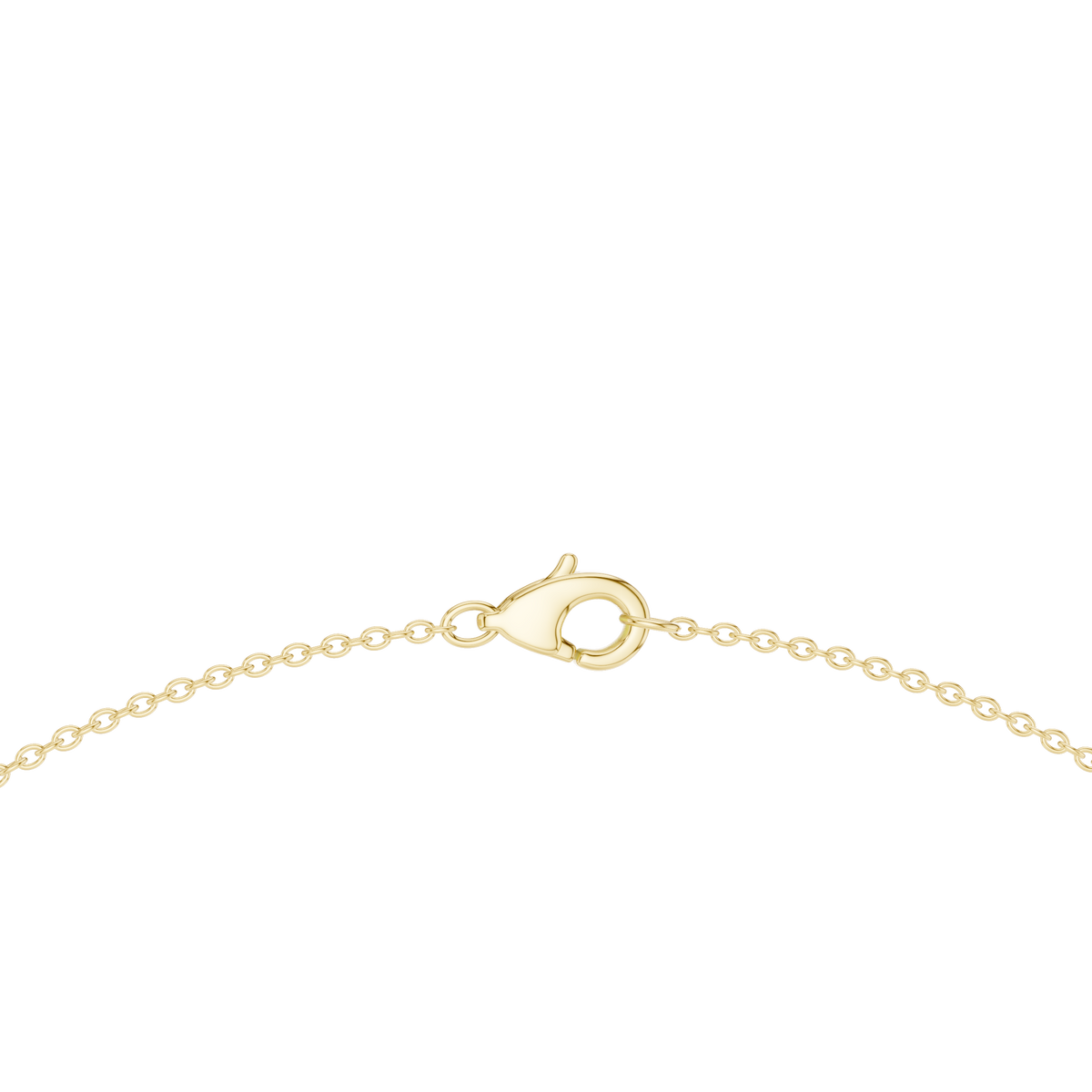Graduated Oval & Round Lab Grown Diamond Frontal Station Necklace