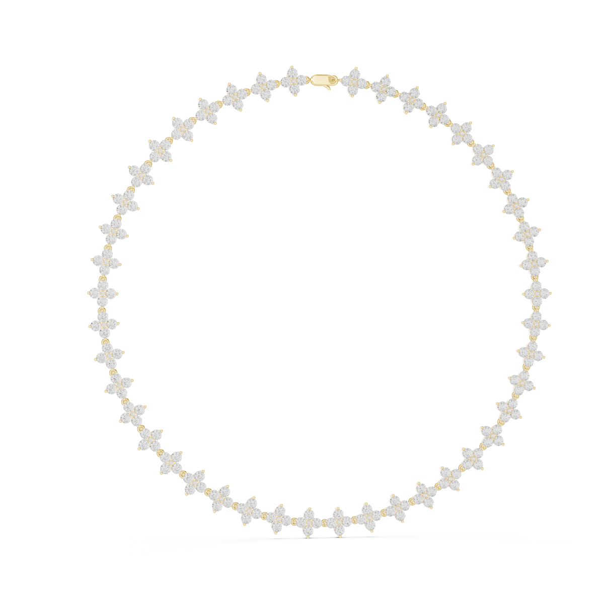The Luminary Flora Lab Grown Diamond Riviera Necklace
