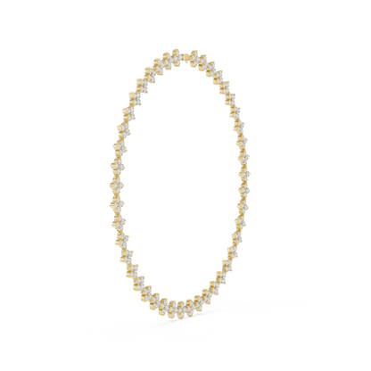 The Luminary Flora Lab Grown Diamond Riviera Necklace
