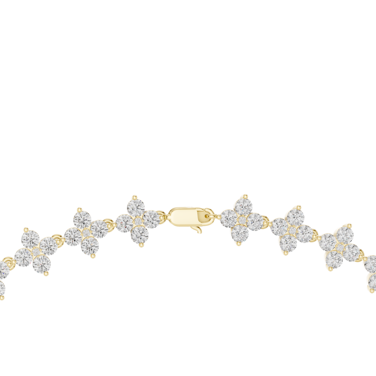 The Luminary Flora Lab Grown Diamond Riviera Necklace