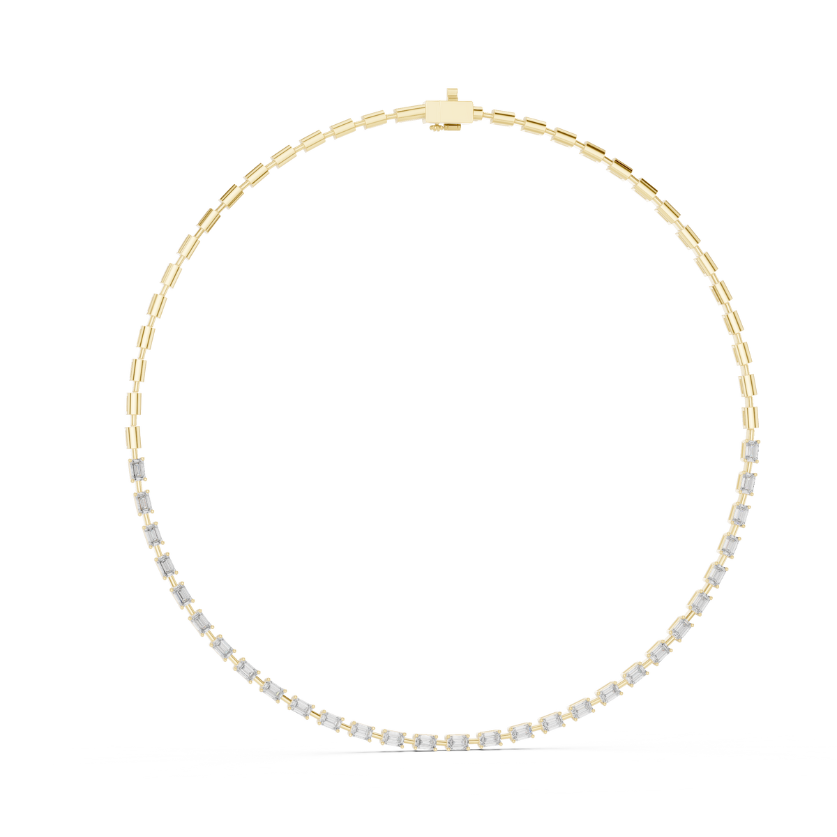 The Luminary Flora Lab Grown Diamond Riviera Necklace