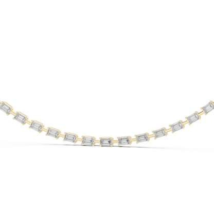 The Luminary Flora Lab Grown Diamond Riviera Necklace