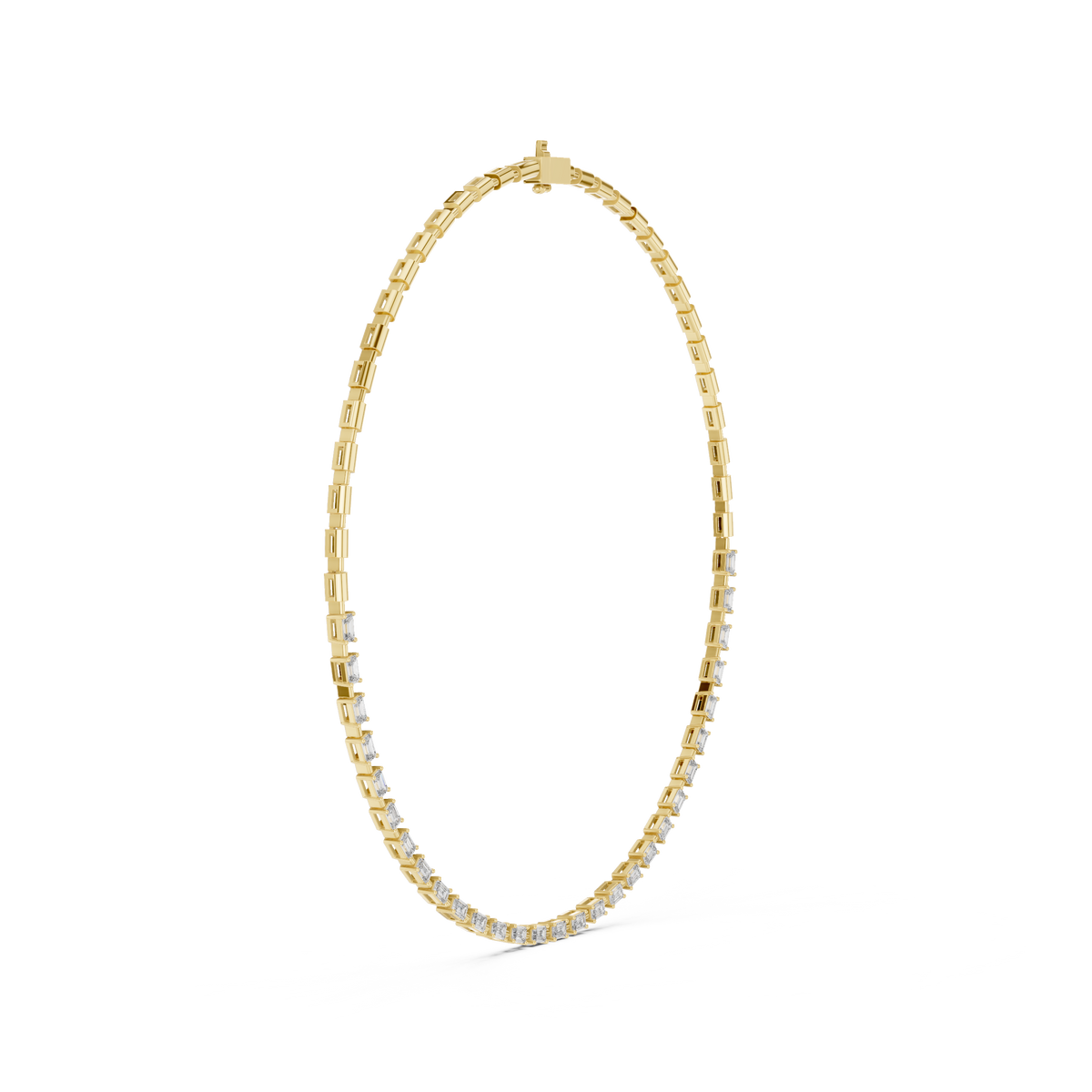 The Luminary Flora Lab Grown Diamond Riviera Necklace