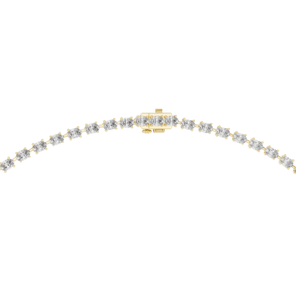 Oval Cut Lab Grown Diamond Y-Drop Lariat Necklace