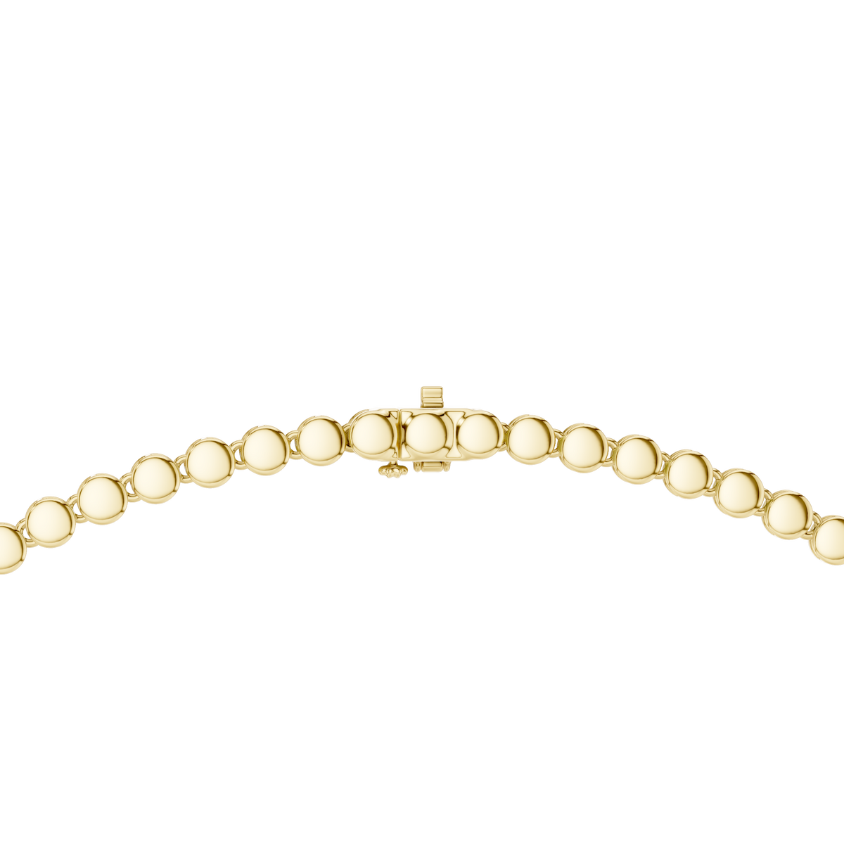 Round Lab Grown Diamond Cluster Station & Pear Drop Necklace